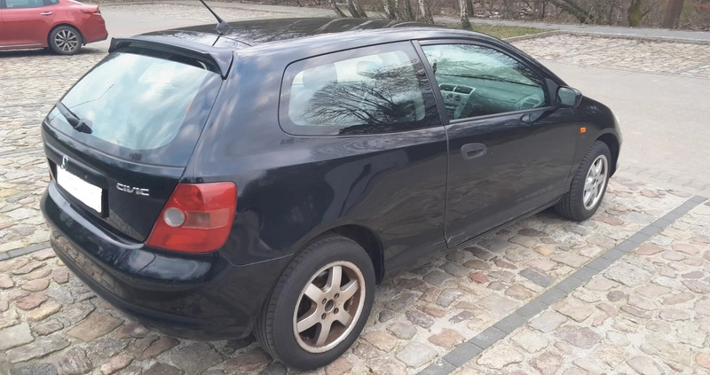 Honda Civic cena 5700 przebieg: 171000, rok produkcji 2002 z Poznań małe 37